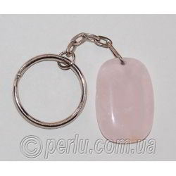 Брелок для ключей из розового кварца №56852