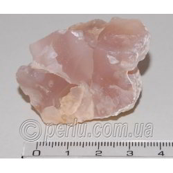 Кристалл камня агат розовый №67323