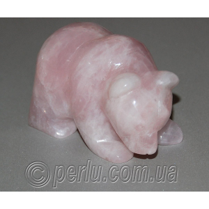 Сувенир из натурального камня розовый кварц "Большая медведица"